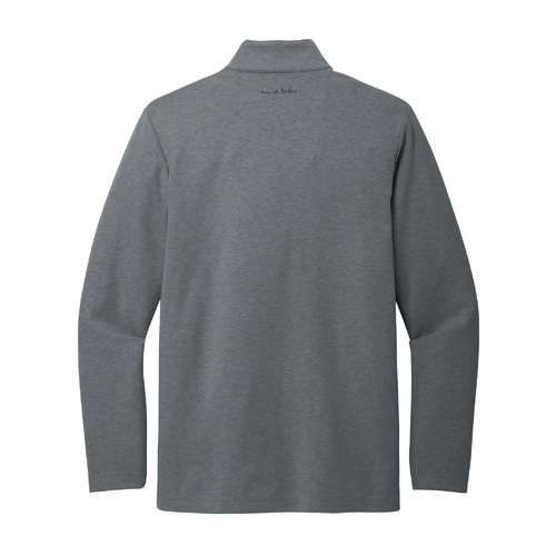 Travis Mathew Men's Coveside 1/4-Zip - DARK GREY HEATHER image thumbnail