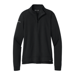 Image of Travis Mathew Women’s Coveside 1/2-Zip - BLACK