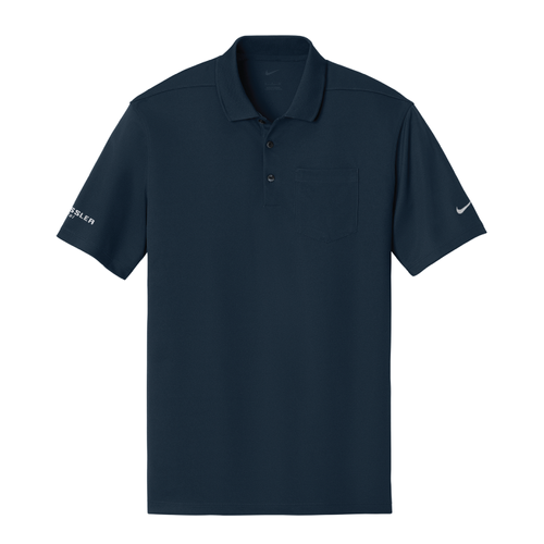 Nike Men's Dri-FIT Micro Pique 2.0 Pocket Polo - NAVY image thumbnail