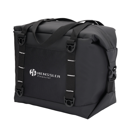 Urban Peak® 12 Can Collapsible Cooler - BLACK image thumbnail