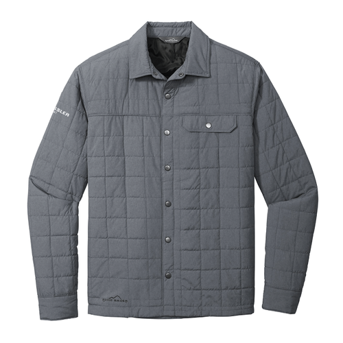 Eddie Bauer Men's Shirt Jac - CHARCOAL GREY HEATHER image thumbnail