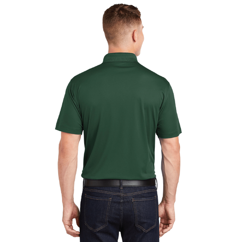 Sport-Tek Men's Micropique Sport-Wick Polo - FOREST GREEN image thumbnail