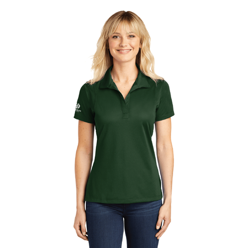 Sport-Tek Women's Micropique Sport-Wick Polo - FOREST GREEN image thumbnail