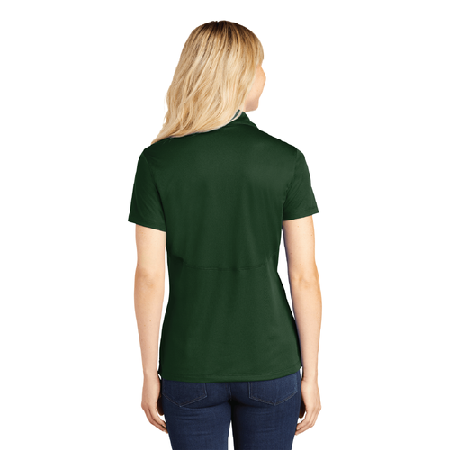 Sport-Tek Women's Micropique Sport-Wick Polo - FOREST GREEN image thumbnail