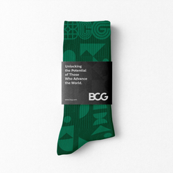 Image of Knit Socks with Bellyband Packaging