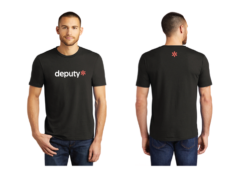 Logo 2 - District ® Perfect Tri ® Tee - Black tag image thumbnail