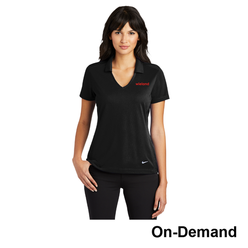 Women's Nike Dri-FIT Vertical Mesh Polo image thumbnail