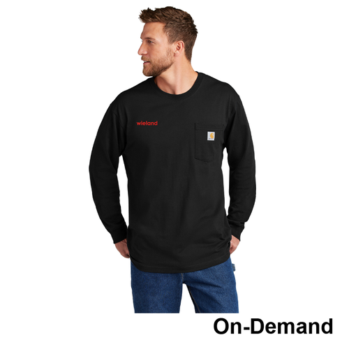 Men's Carhartt Long Sleeve Pocket Tee image thumbnail