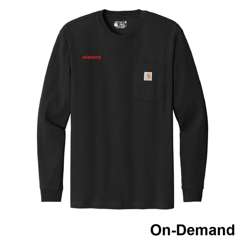 Men's Carhartt Long Sleeve Pocket Tee image thumbnail