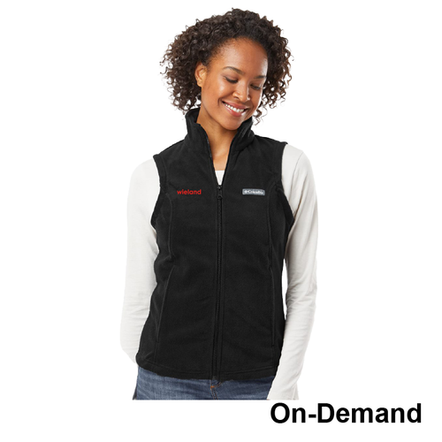 Women's Columbia Fleece Vest image thumbnail