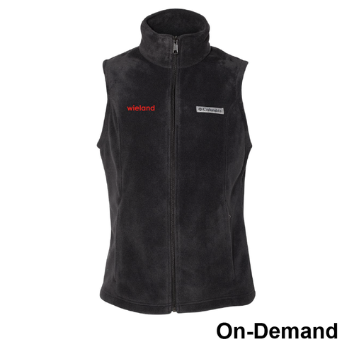 Women's Columbia Fleece Vest image thumbnail