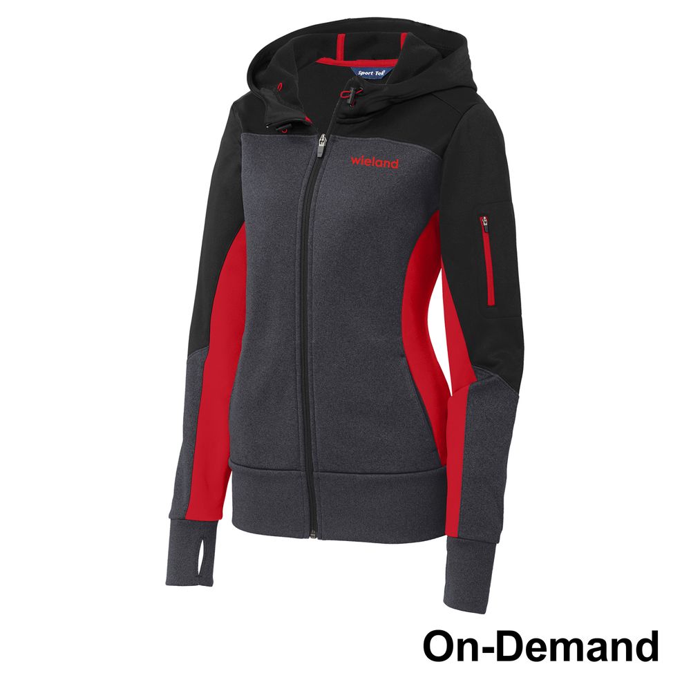 Women's Colorblocked Full-Zip Jacket primary image