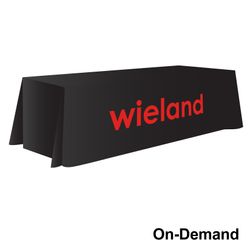 Image of 8' Table Cover - Black or White