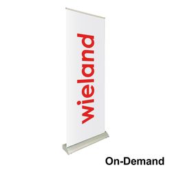 Image of 33.5" Deluxe Retractable Banner
