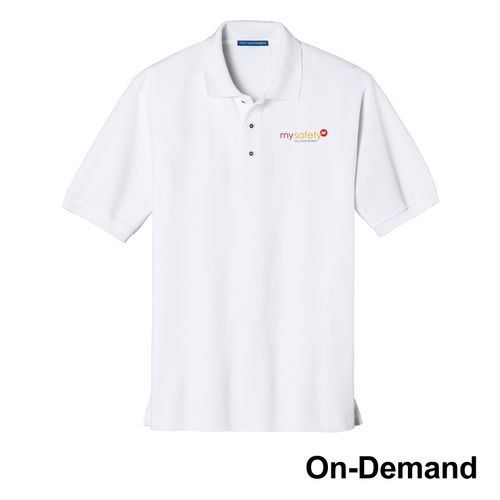 my safety Men's Performance Polo image thumbnail
