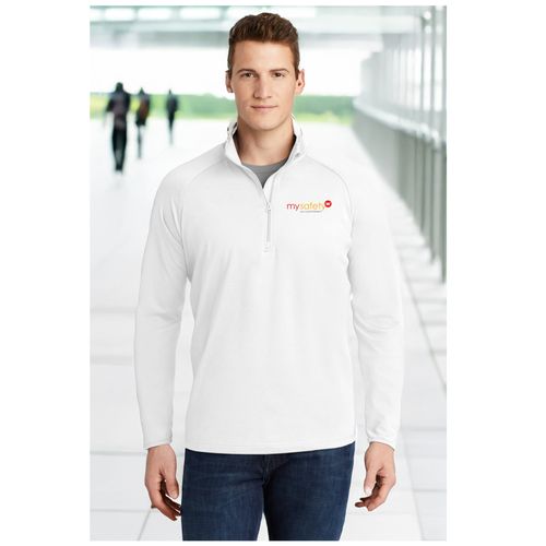 my safety Men's 1/4-Zip Pullover image thumbnail
