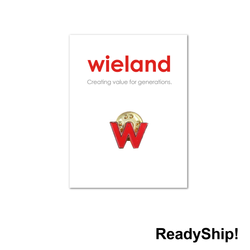 Image of Pack of 3 "W" Lapel Pins