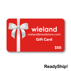 Image of Pack of 5 - $50 WielandBrandStore.com Physical Gift Cards