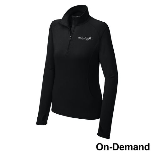 my safety Women's 1/4-Zip Pullover image thumbnail