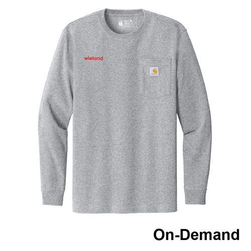 Men's Carhartt Long Sleeve Pocket Tee image thumbnail