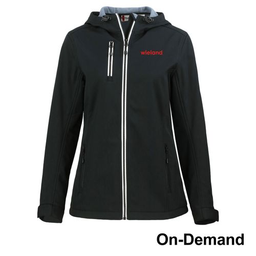 Women's Stretch Hooded Soft Shell Jacket image thumbnail