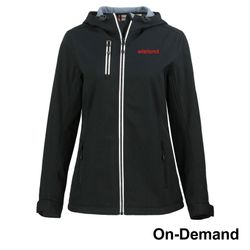 Image of Women's Stretch Hooded Soft Shell Jacket