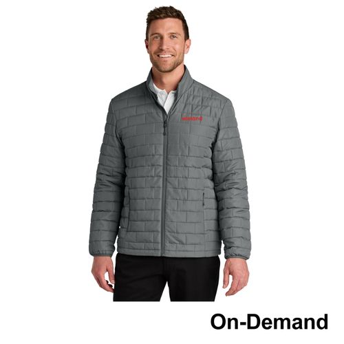 Men's Brick Puffer Jacket image thumbnail