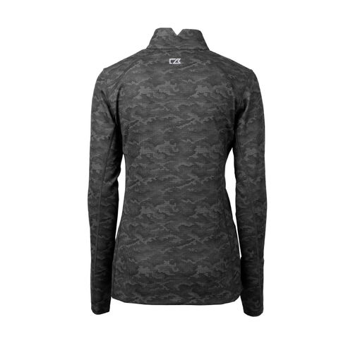 Women's Cutter & Buck Camo 1/4-Zip Pullover image thumbnail