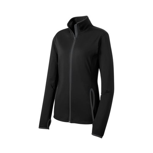 Women's Contrast Stretch Full-Zip image thumbnail