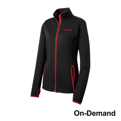 Women's Contrast Stretch Full-Zip image thumbnail