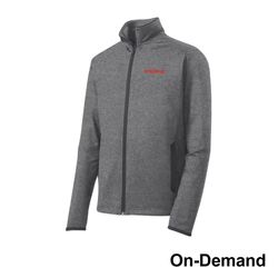 Image of Men's Contrast Stretch Full-Zip