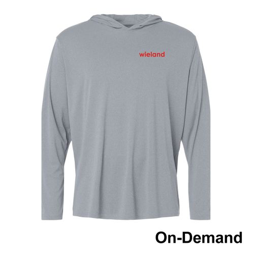 Unisex Jobsite UV Hooded Tee image thumbnail