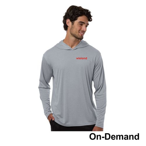 Unisex Jobsite UV Hooded Tee image thumbnail