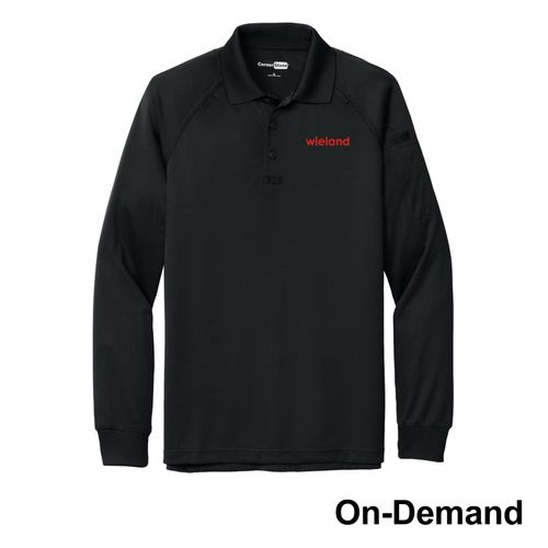 Men's Tactical Long Sleeve Polo image thumbnail