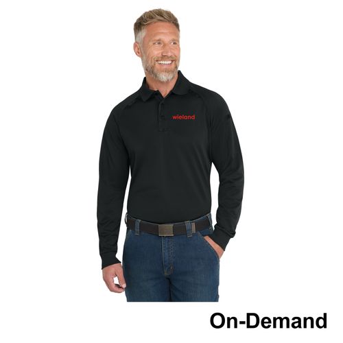 Men's Tactical Long Sleeve Polo image thumbnail