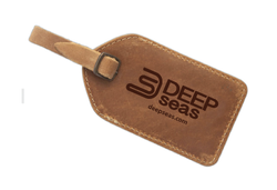 Image of Leather Luggage Tag