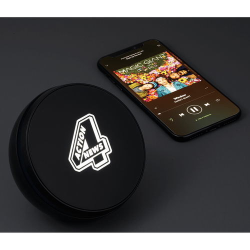 Light Up Logo Desktop Bluetooth Speaker image thumbnail