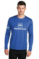Image of Port & Company Long Sleeve Performance Tee