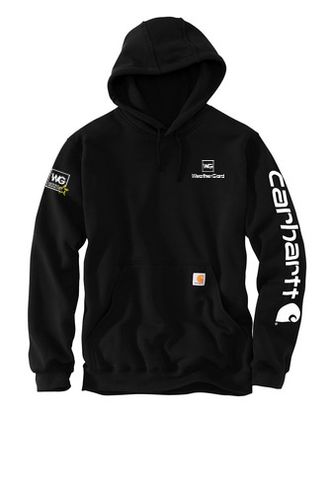 Carhartt Midweight Hooded Logo Sweatshirt image thumbnail