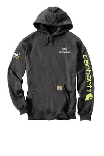 Carhartt Midweight Hooded Logo Sweatshirt image thumbnail