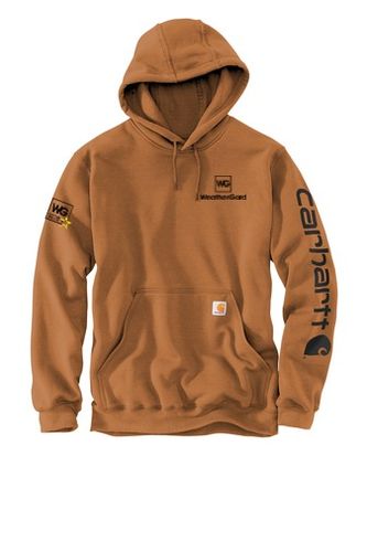 Carhartt Midweight Hooded Logo Sweatshirt image thumbnail