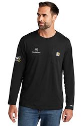 Image of Carhartt Force Long Sleeve Pocket T-Shirt