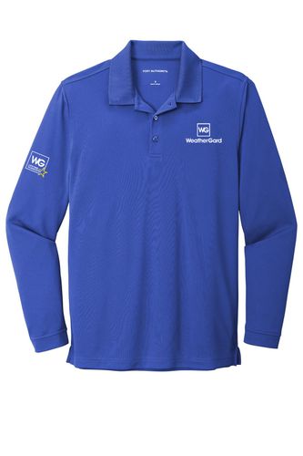 Port Authority Dry Zone UV Micro-Mesh Long Sleeve Polo image thumbnail