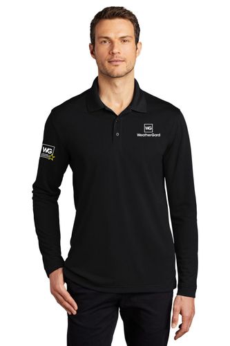 Port Authority Dry Zone UV Micro-Mesh Long Sleeve Polo image thumbnail