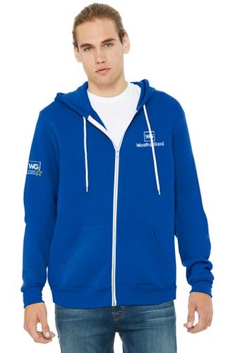 BELLA+CANVAS Unisex Sponge Fleece Full-Zip Hoodie image thumbnail