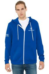 Image of BELLA+CANVAS Unisex Sponge Fleece Full-Zip Hoodie