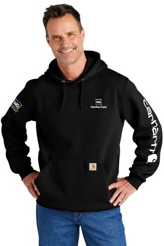 Carhartt Midweight Hooded Logo Sweatshirt image thumbnail
