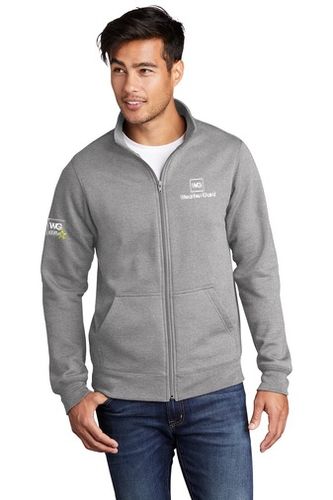 Port & Company Core Fleece Cadet Full-Zip Sweatshirt image thumbnail