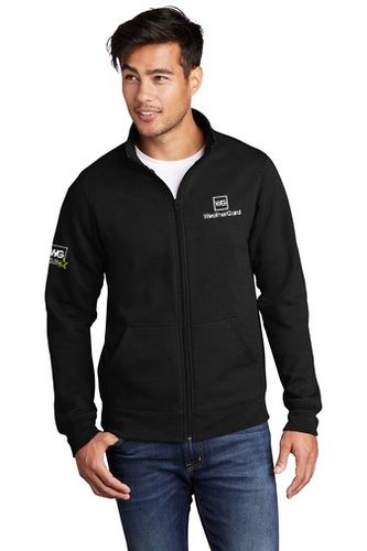Port & Company Core Fleece Cadet Full-Zip Sweatshirt image thumbnail