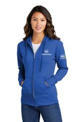 Image of Port & Company Ladies Core Fleece Full-Zip Hooded Sweatshirt